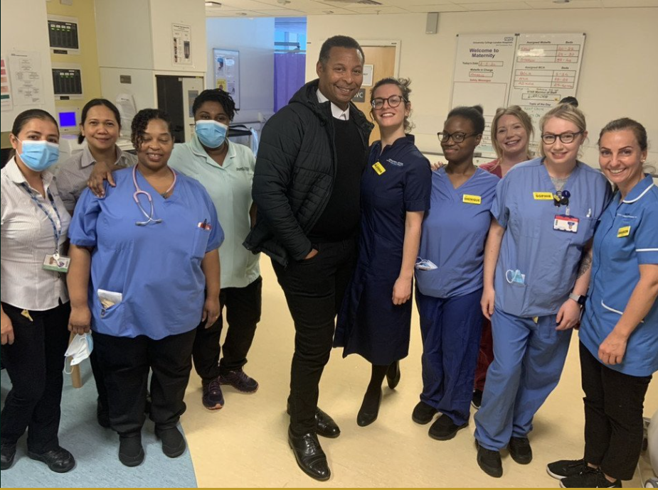 Providing security at a London hospital